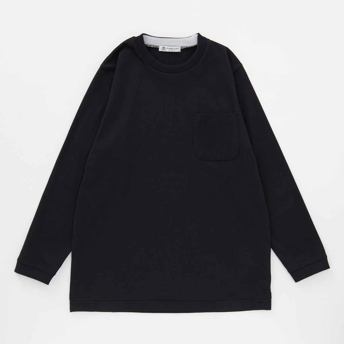 【松下洸平さん着用アイテム】Knit Pocket Long T BLACK［22301］