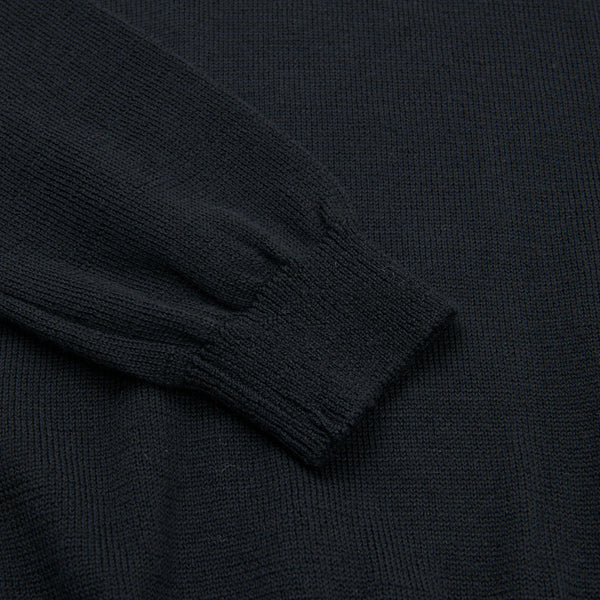 
                  
                    Intersia Crew Neck Sweater BLACK [13401]
                  
                