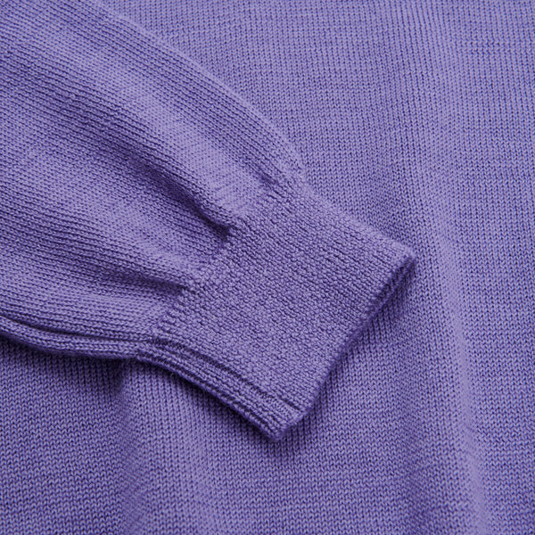 
                  
                    Intersia Crew Neck Sweater ROYAL PURPLE [13401]
                  
                