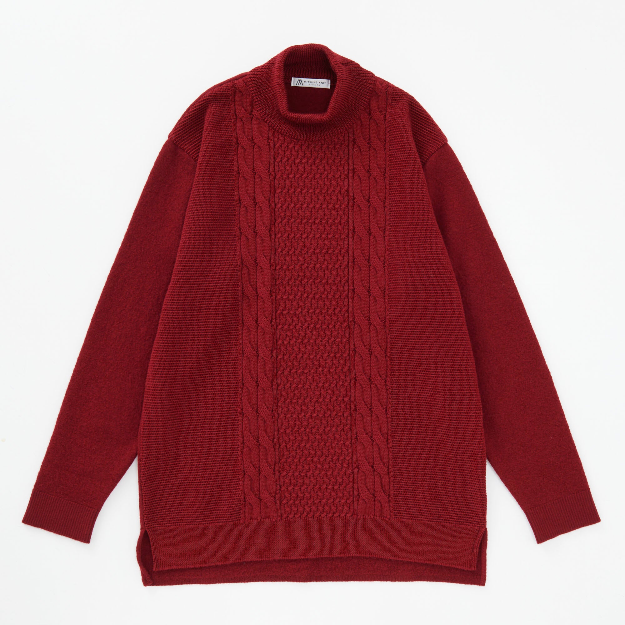 chesty clock knit red - ニット/セーター