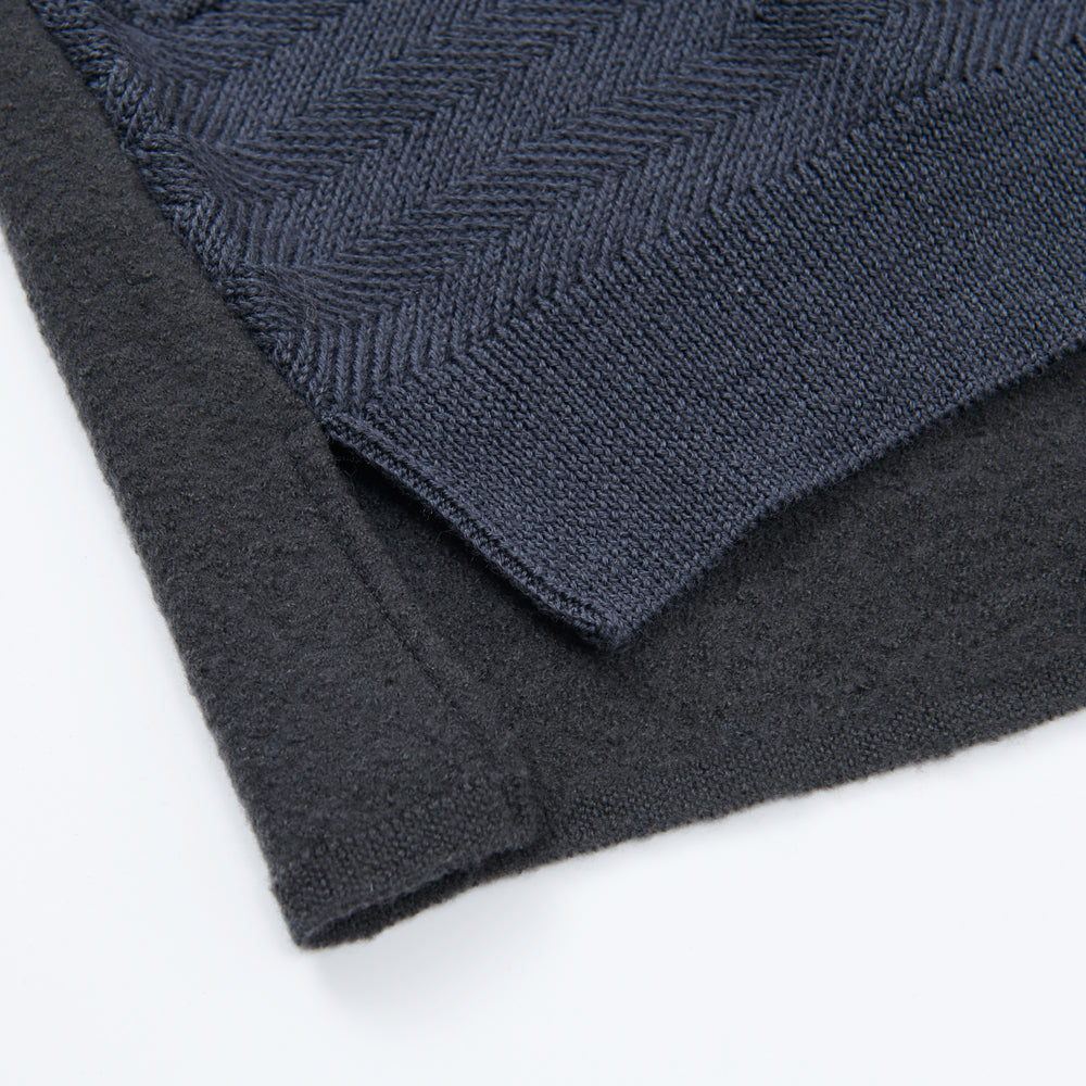
                  
                    Patchwork Crew Neck Sweater CHARCOAL GRAY [13405]
                  
                