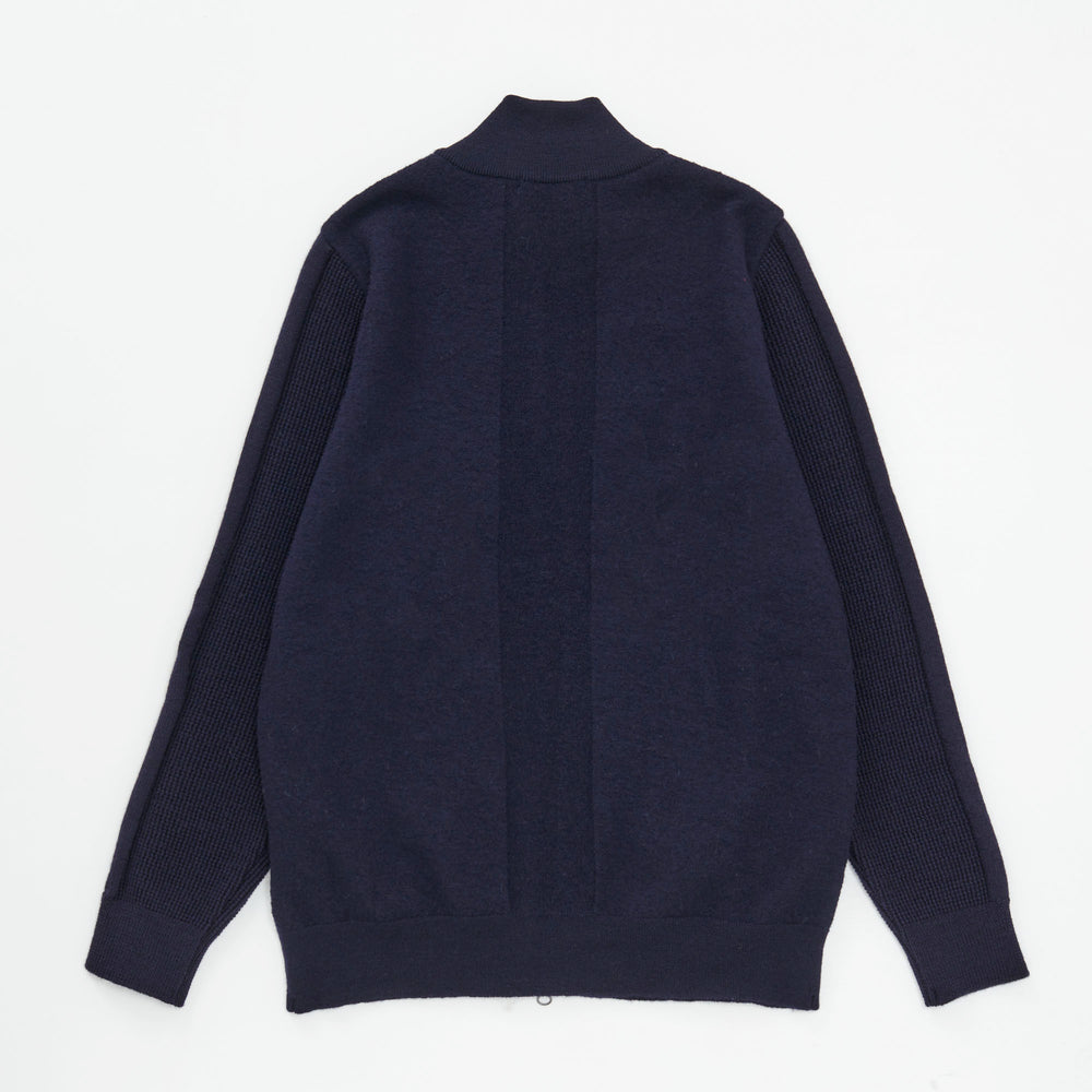
                  
                    Shrunken & Sleeve Knit Zip Sweater NAVY [13406]
                  
                