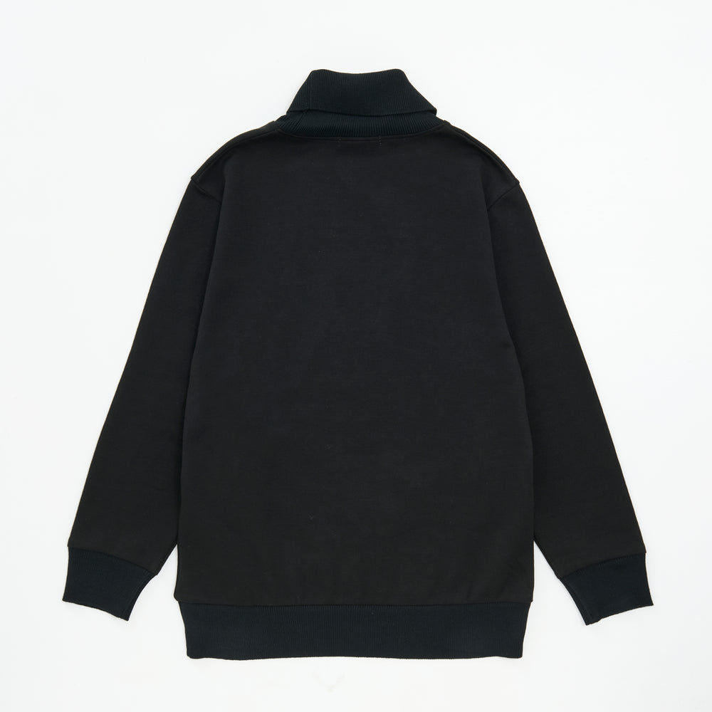 
                  
                    Double Jersey Turtleneck Pullover BLACK[13412]
                  
                