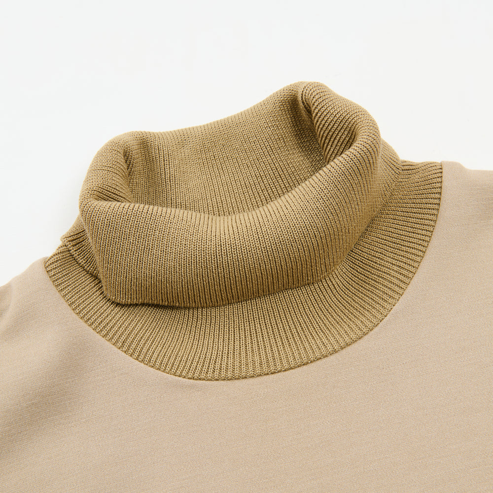 
                  
                    Double Jersey Turtleneck Pullover CAMEL[13412]
                  
                