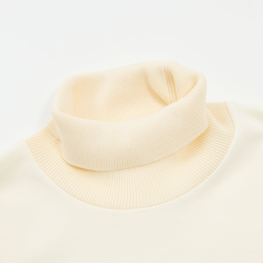 
                  
                    Double Jersey Turtleneck Pullover WHITE[13412]
                  
                