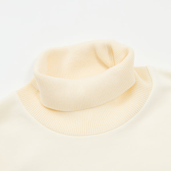 
                  
                    Double Jersey Turtleneck Pullover WHITE[13412]
                  
                