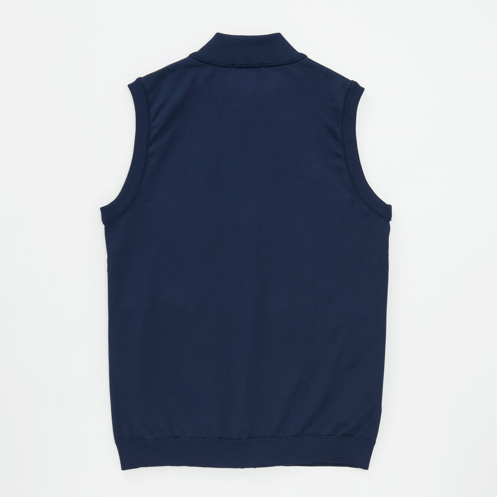 
                  
                    Color-Block Stand Collar ZIP Vest NAVY [14203]
                  
                