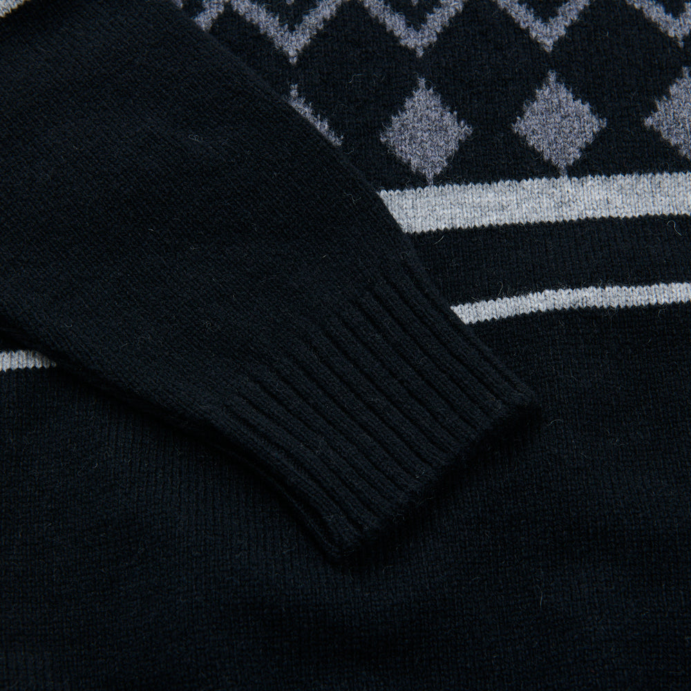 
                  
                    Nordic Mock Neck Knit BLACK [14413]
                  
                