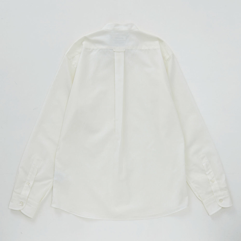 
                  
                    HITOYOSHI  Band Collar Shirt WHITE [83304]
                  
                