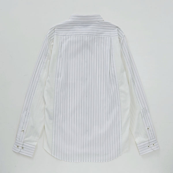 
                  
                    StripeSwitchingShirt WHITE［83301］
                  
                