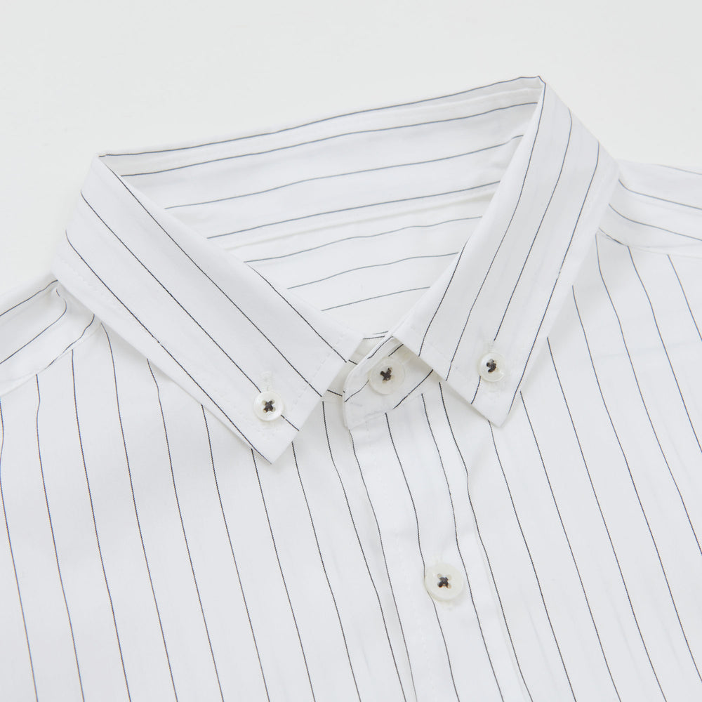 
                  
                    Stripe Switching Shirt WHITE［83301］
                  
                
