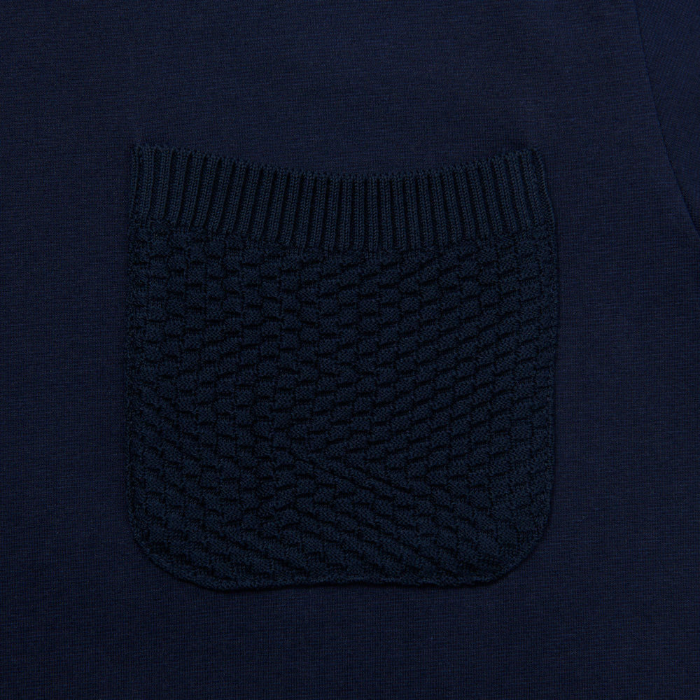 
                  
                    Pocket Knit T-Shirt NAVY [23107]
                  
                