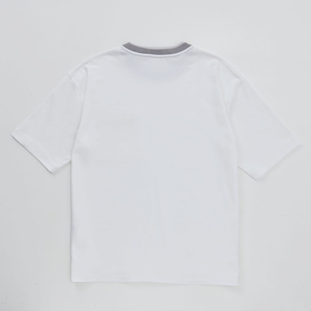 
                  
                    【中村倫也さん着用】Switching Pocket T-Shirt White［23113］
                  
                