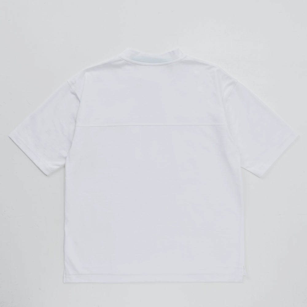 
                  
                    Mock neck T-Shirt White［23115］
                  
                