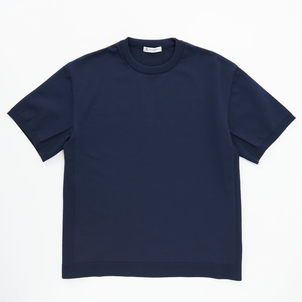 Summer Knit T-shirt NAVY [13207]