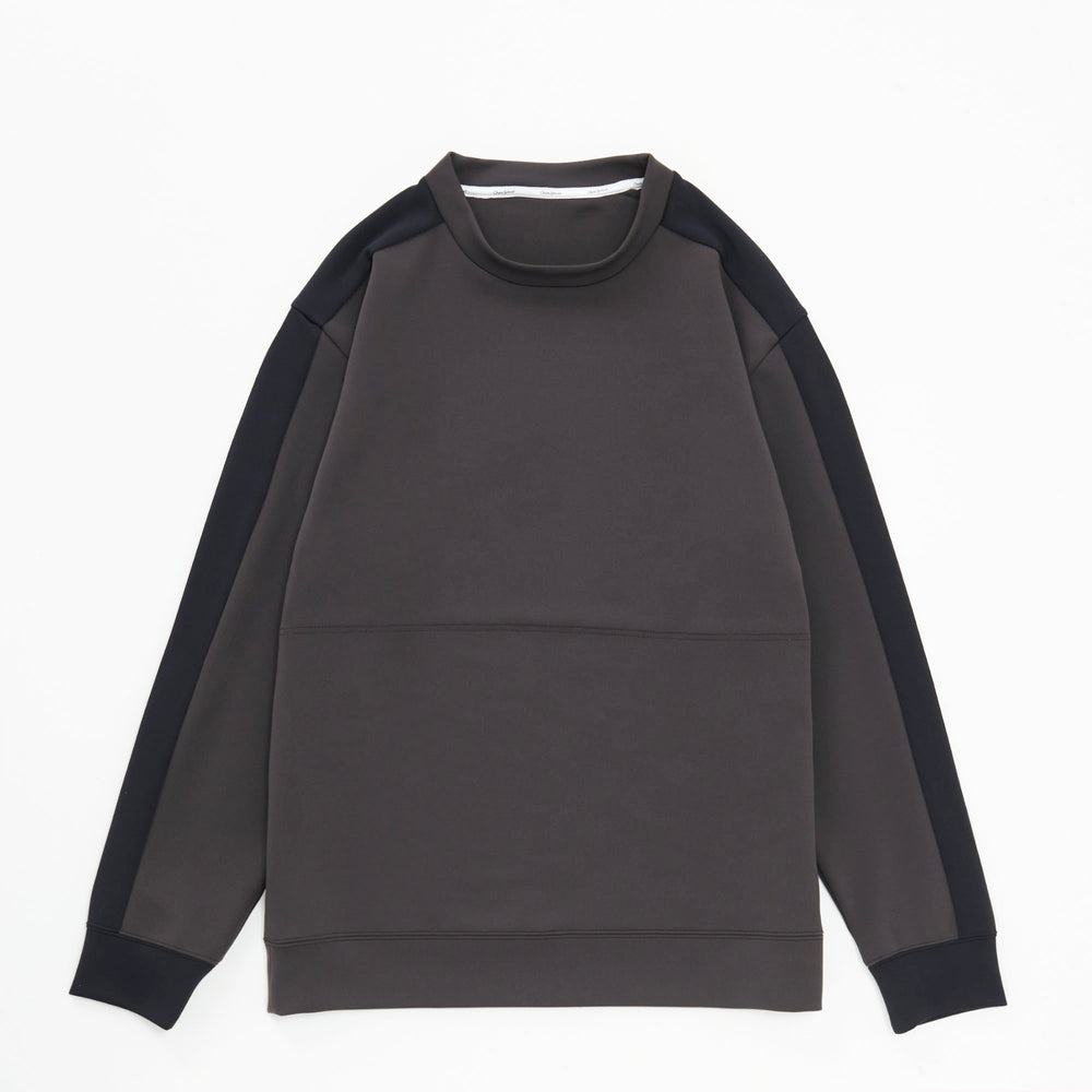 Cardboard Switching Pullover CHARCOAL GRAY [23402]