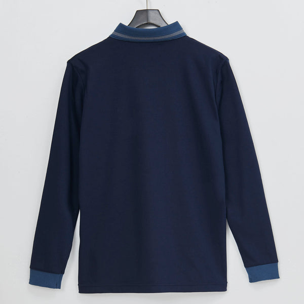 
                  
                    Long Sleeve Cut Polo Shirt NAVY [24102]
                  
                
