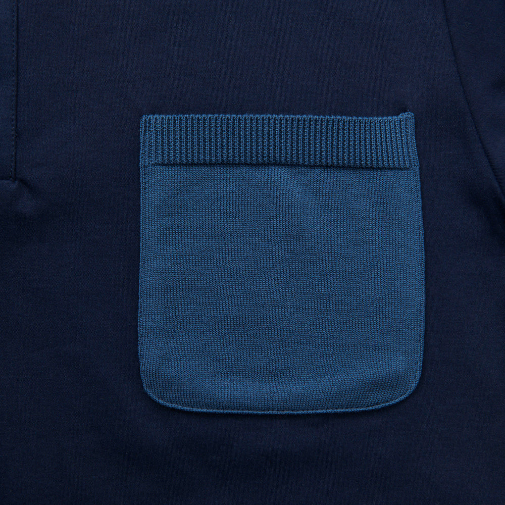 
                  
                    Long Sleeve Cut Polo Shirt NAVY [24102]
                  
                