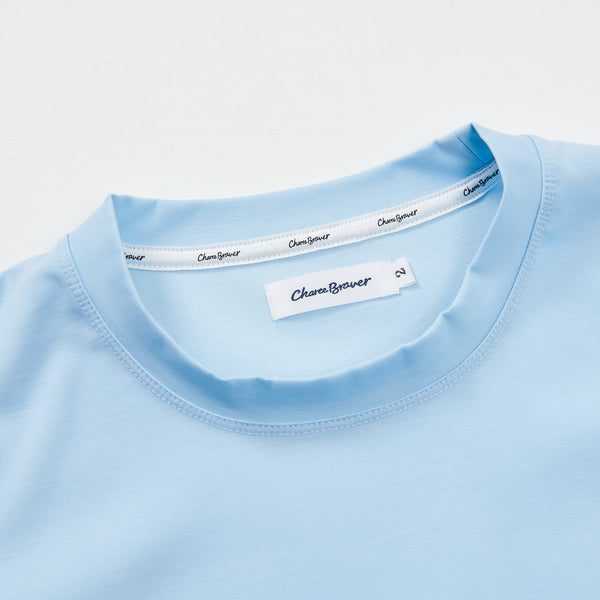 
                  
                    High Stretch Logo Short-Sleeved T-Shirt LIGHT BLUE [24208]
                  
                