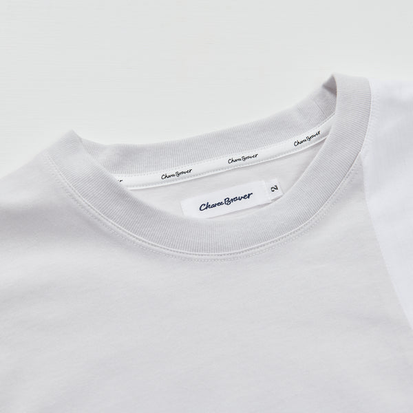 
                  
                    Herringbone Switched T-Shirt IVORY [24212]
                  
                