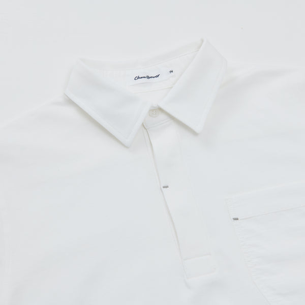 
                  
                    Color-Block Polo Shirts WHITE [24217]
                  
                