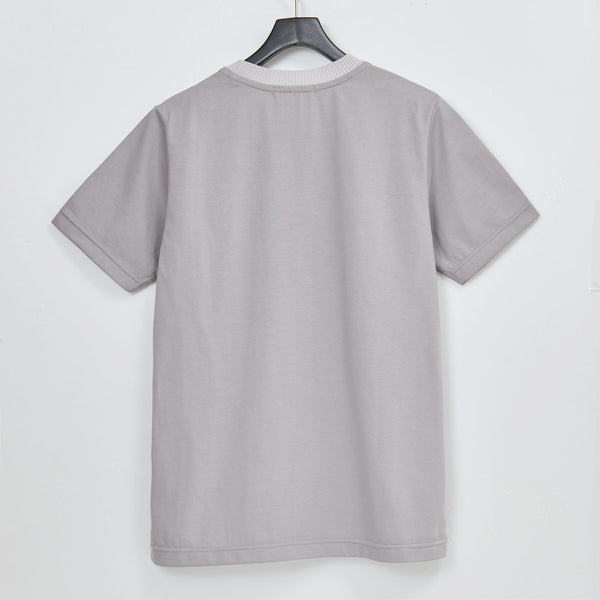 
                  
                    Pocket Knit T-shirt LIGHT GRAY [24501]
                  
                