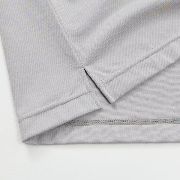 
                  
                    Pocket Knit T-shirt LIGHT GRAY [24501]
                  
                