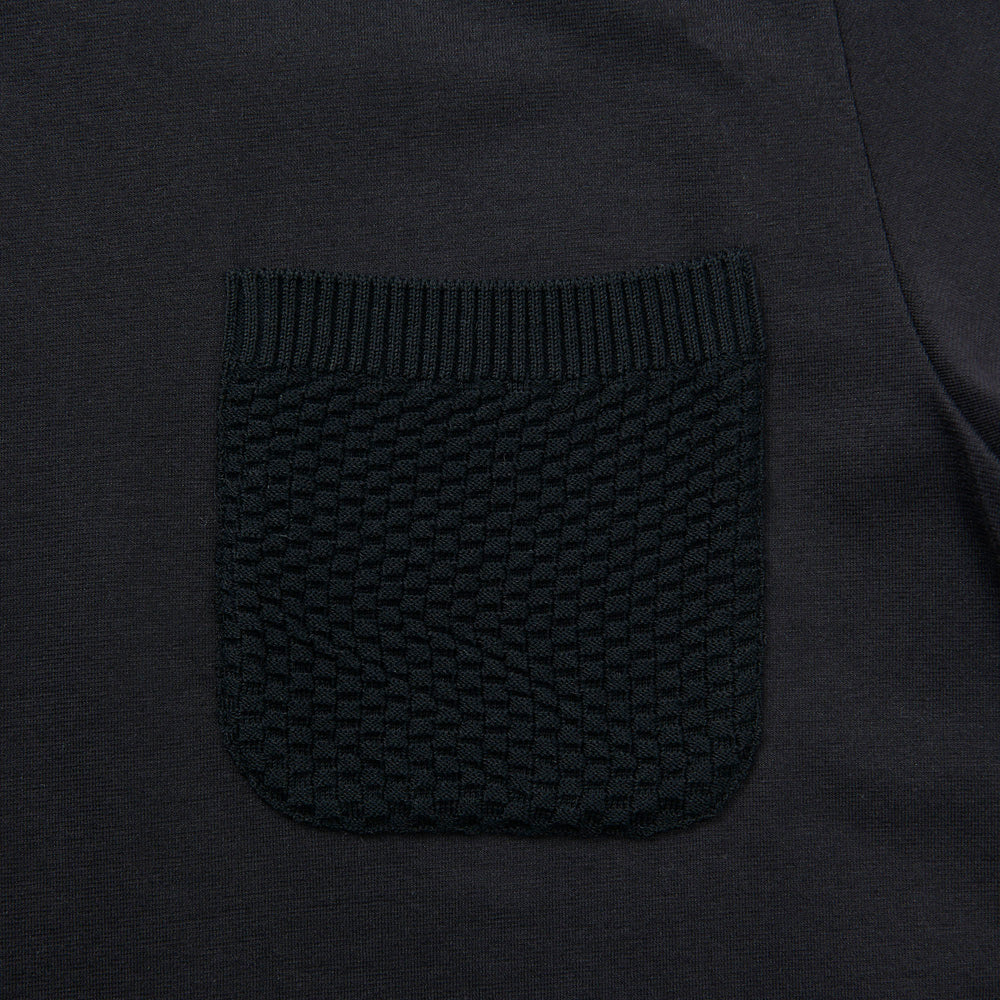 
                  
                    Pocket Knit T-shirt BLACK [24501]
                  
                