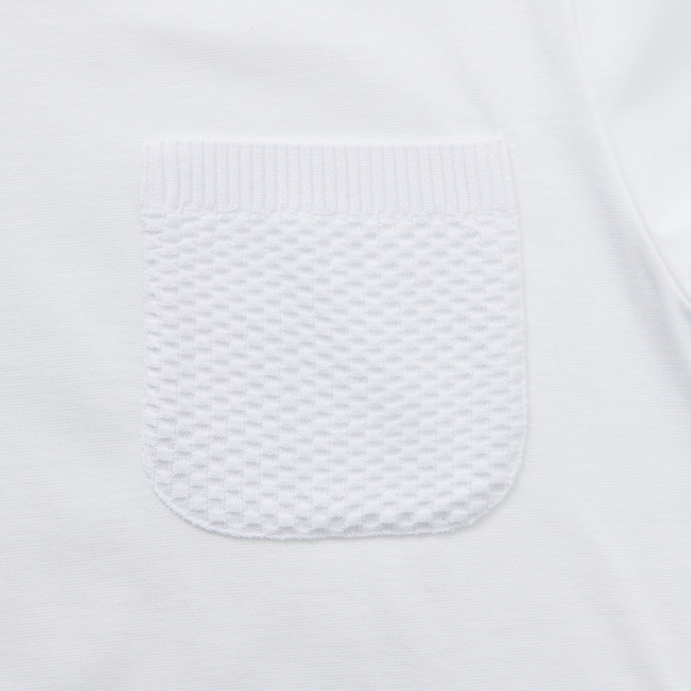 
                  
                    Pocket Knit T-shirt WHITE [24501]
                  
                