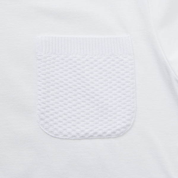 
                  
                    Pocket Knit T-shirt WHITE [24501]
                  
                