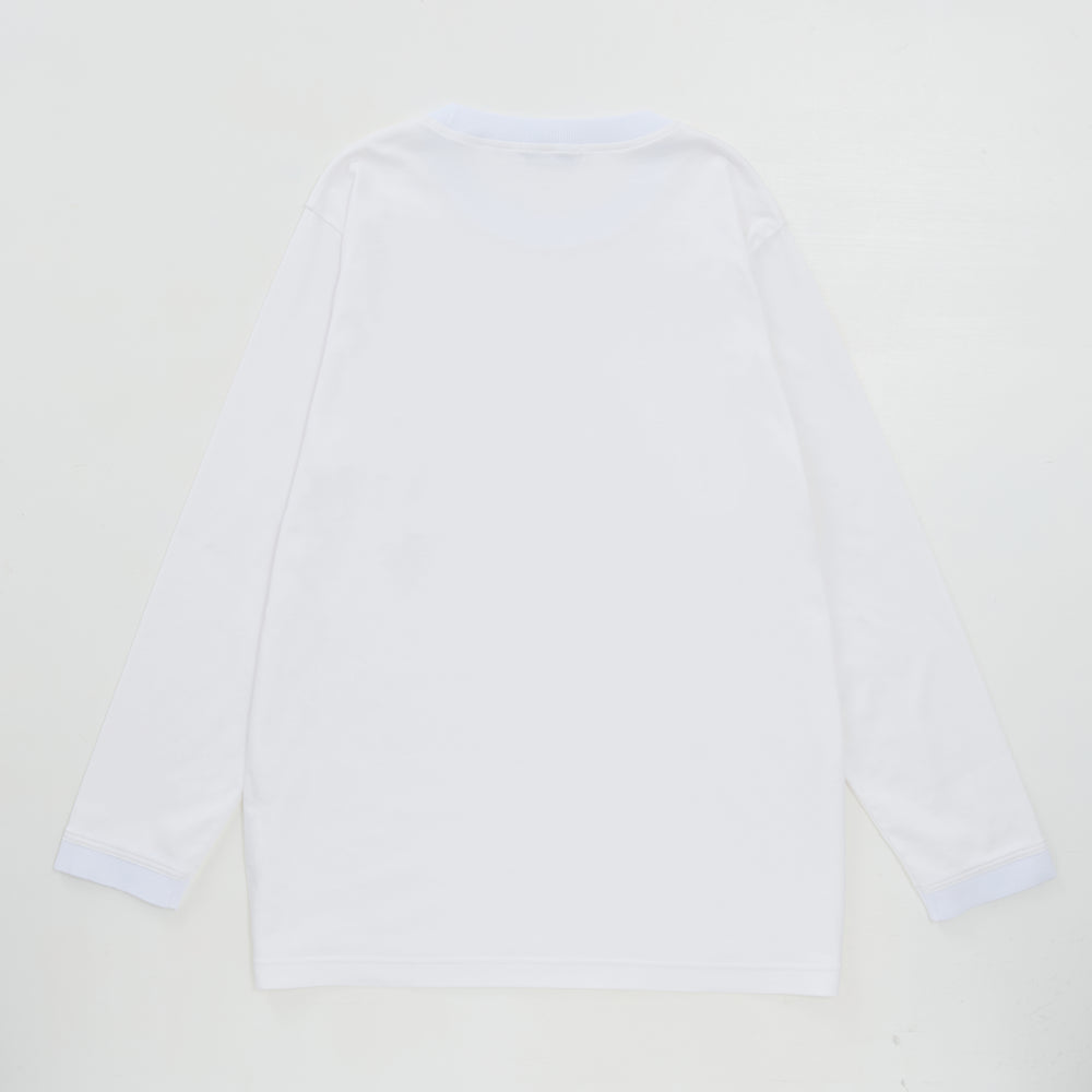 
                  
                    Smooth Logo Long T-shirtr WHITE[24503]
                  
                