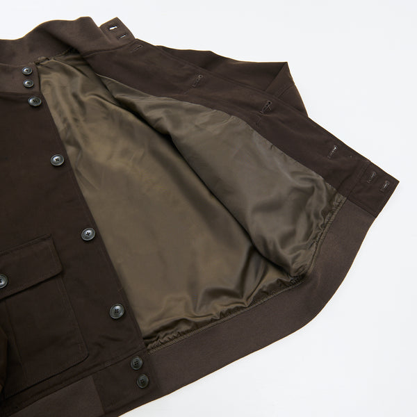 
                  
                    Driving Blouson DARK BROWN [54303]
                  
                