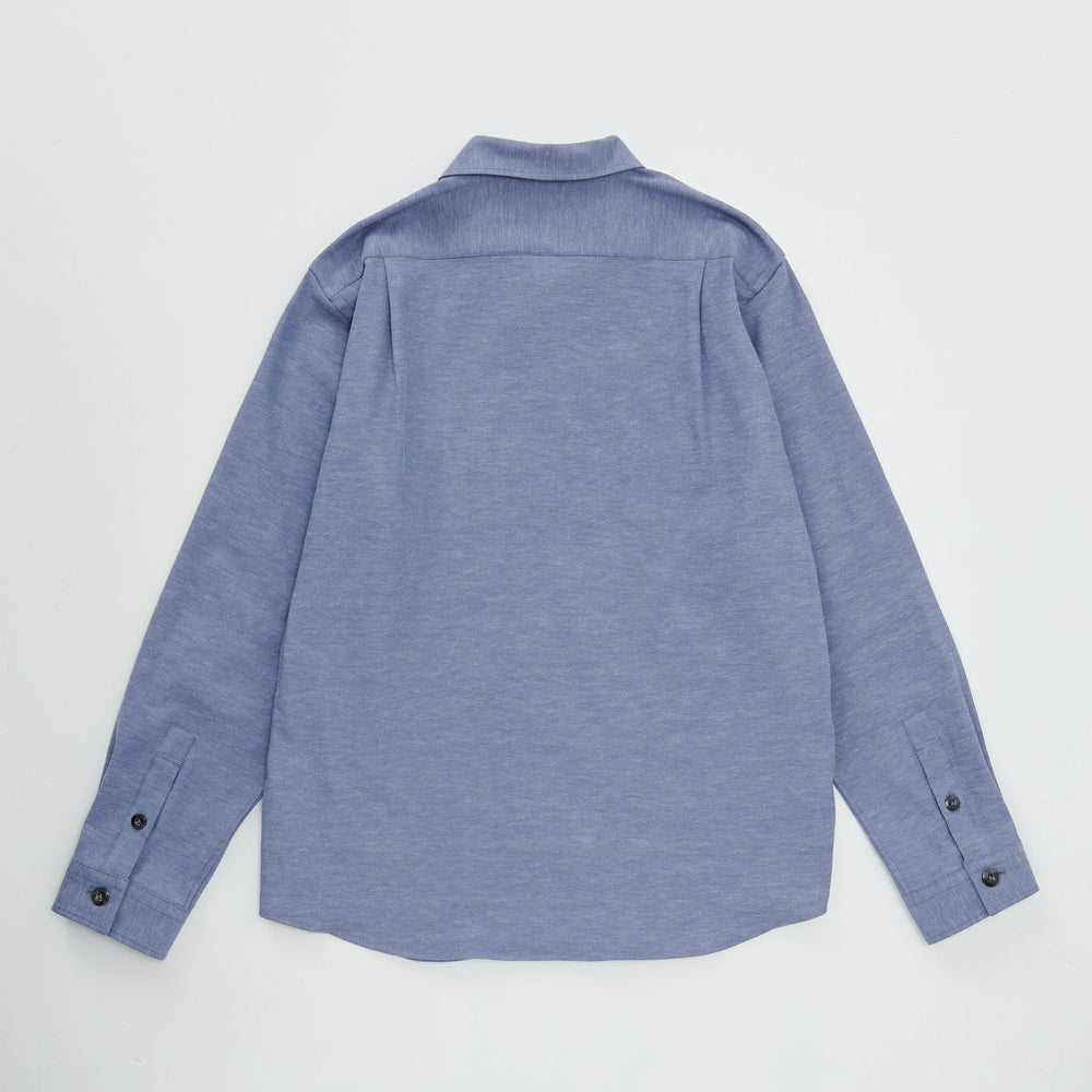 
                  
                    Linen blend OX Outer Shirt NAVY［83205］
                  
                