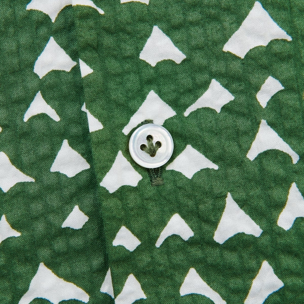 
                  
                    TriangleDot OpenCollarShirt GREEN［83206］
                  
                