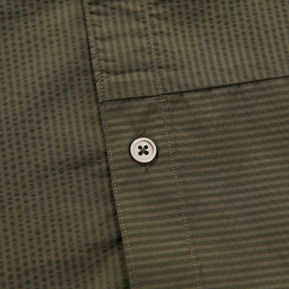 
                  
                    Pleated Seersucker Shirt KHAKI [84201]
                  
                