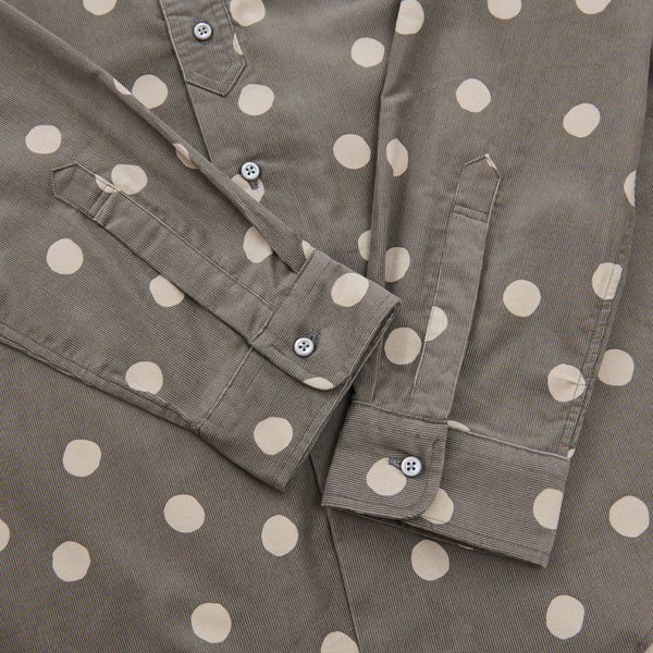 
                  
                    Dot-pattern ButtonDownShirt Greige[84302]
                  
                