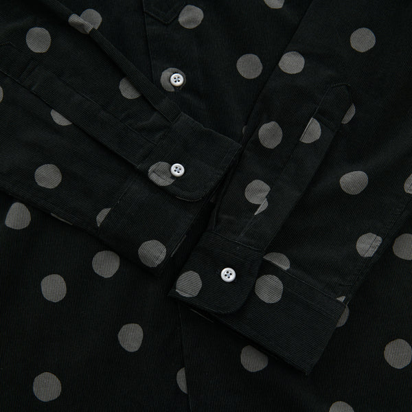 
                  
                    Dot-pattern ButtonDownShirt  BLACK [84302]
                  
                