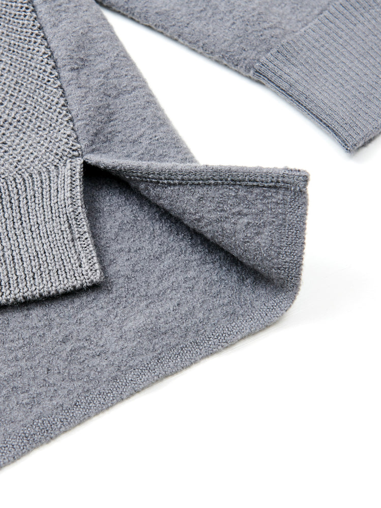 
                  
                    【草彅剛さん着用】Mock Neck Rib Knit GRAY [12303]
                  
                