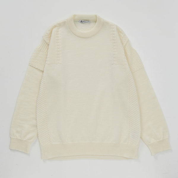 
                  
                    Guernsey Knit WHITE [12401]
                  
                