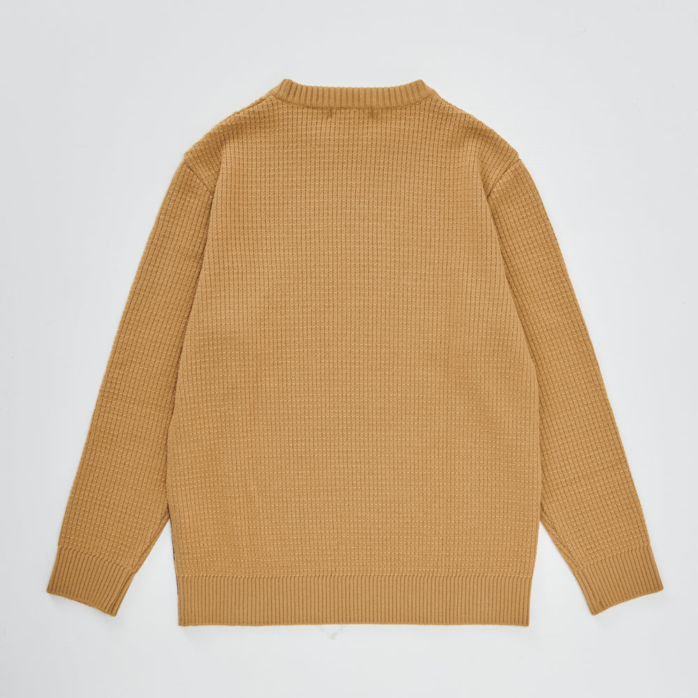 
                  
                    【赤楚衛二さん着用】Aran Border Crew Neck MUSTARD［12406］
                  
                