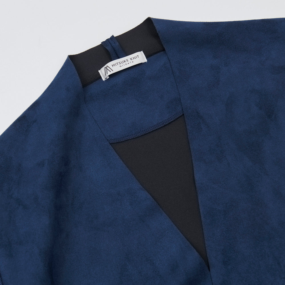 
                  
                    Suede Combination Cardigan NAVY［12407］
                  
                