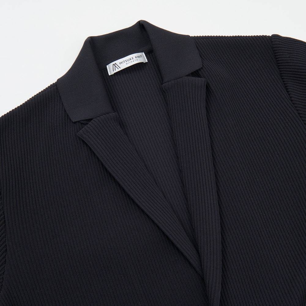 
                  
                    Polyester Knit Jacket BLACK［13108］
                  
                