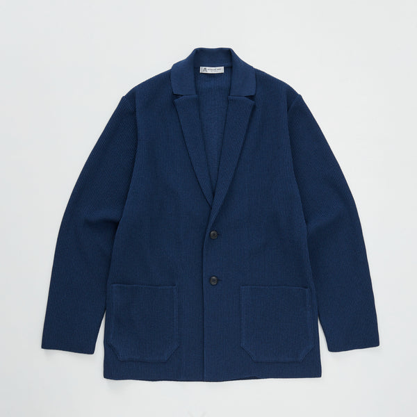 
                  
                    【安藤政信さん着用】Polyester Knit Jacket BLUE［13108］
                  
                