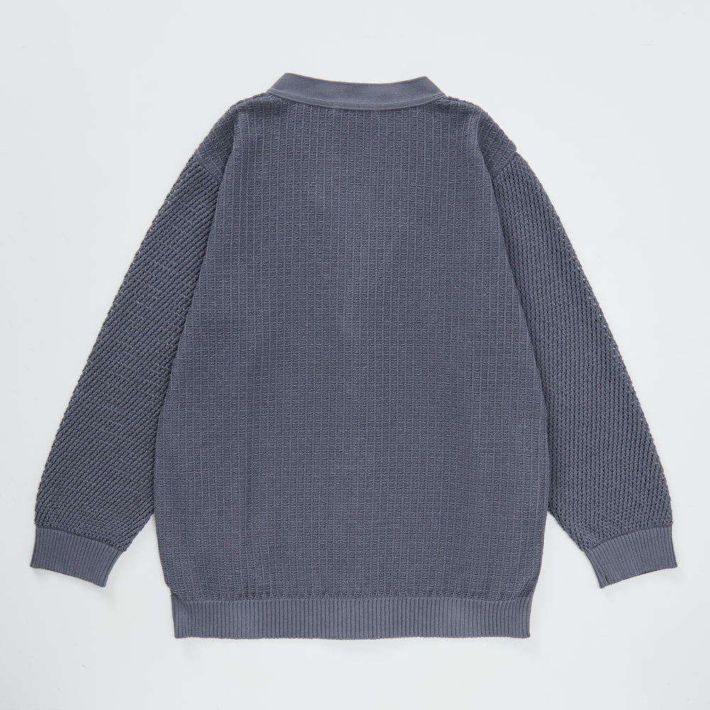 
                  
                    "Washi" Yarn Knit Cardigan CHARCOALGRAY［13110］
                  
                