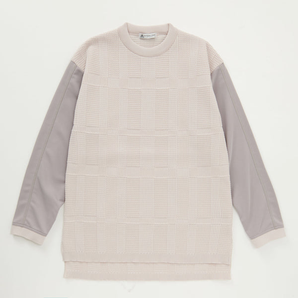 
                  
                    Polyester Knit × Cardboard Pullover  BEIGE［13112］
                  
                