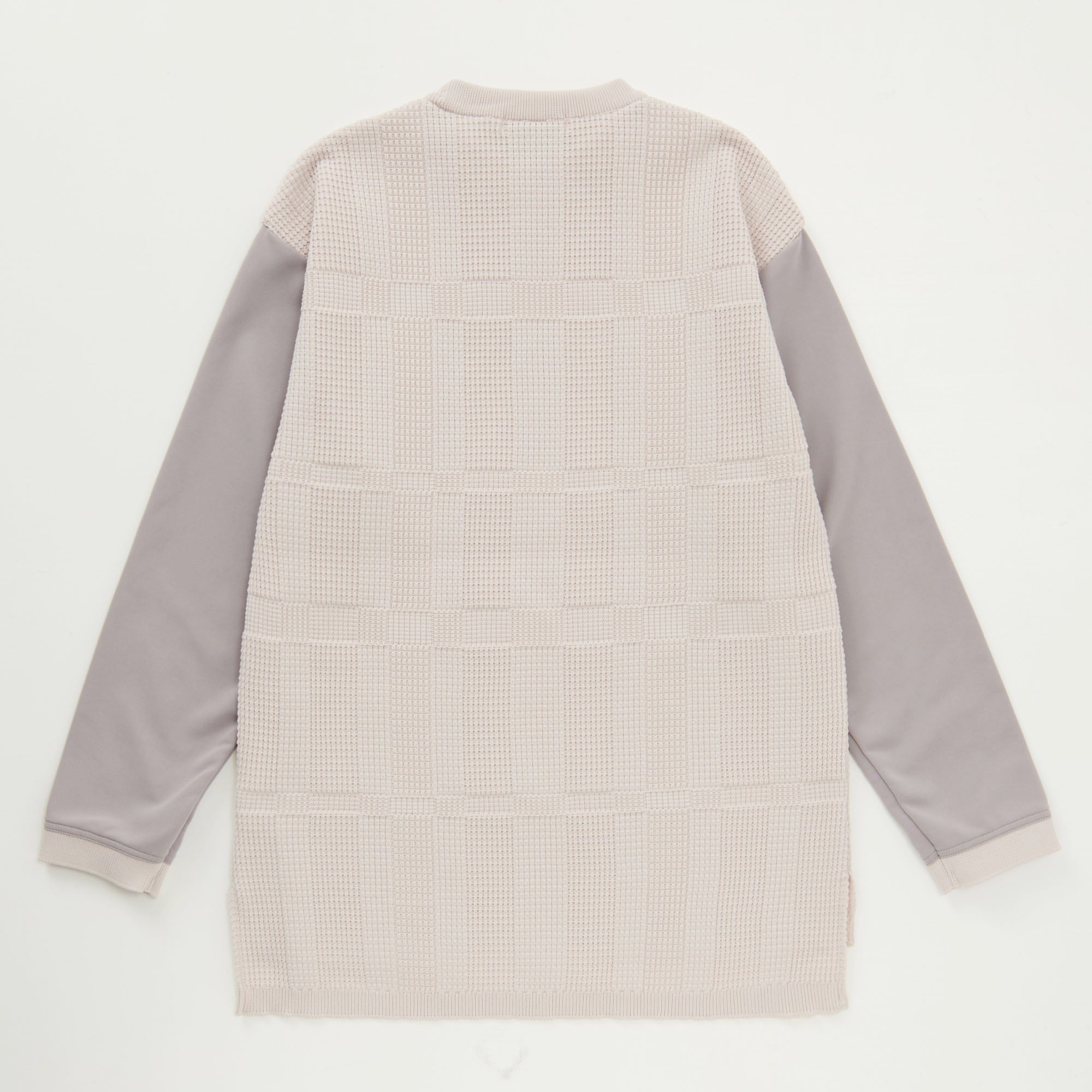 Polyester Knit × Cardboard Pullover BEIGE［13112］ – Charee Braver