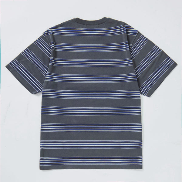 
                  
                    Knit Striped Wide T-shirt CHARCOALGRAY［13113］
                  
                