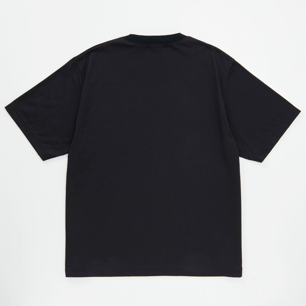
                  
                    Pocket Knit T-Shirt (Wide) BLACK [23108]
                  
                