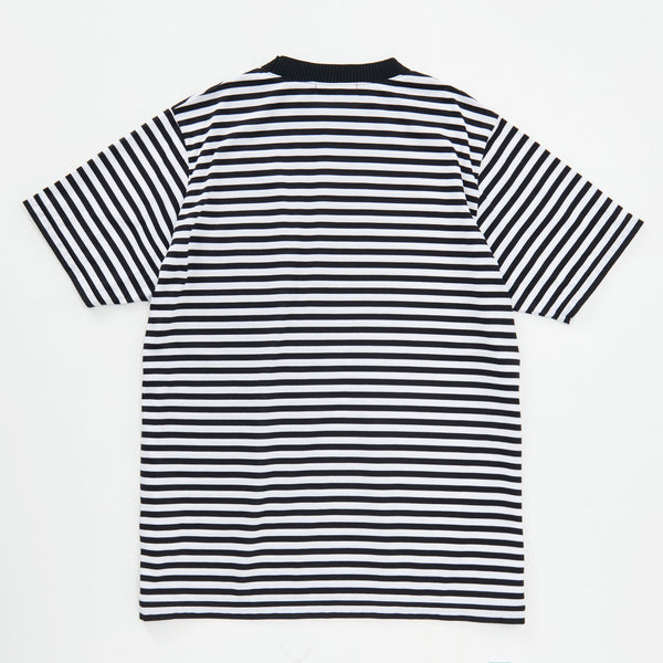 
                  
                    Pocket Knit T-Shirt (Border) BLACK [23109]
                  
                