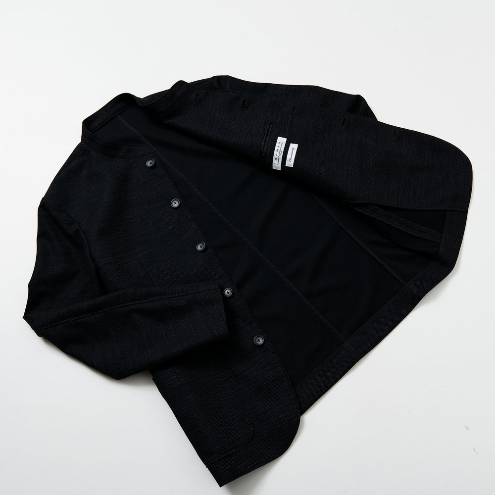 
                  
                    Pique Stand Jacket BLACK［43107］
                  
                